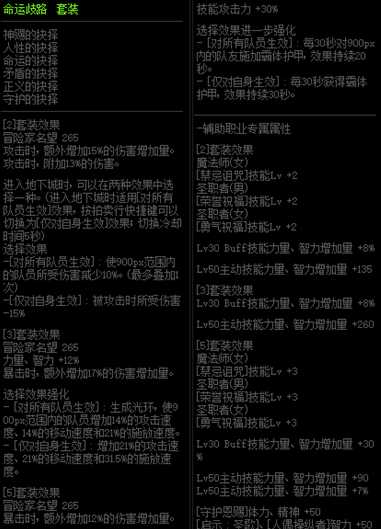 dnf流浪武士装备选择建议_http://www.chuanqi2006.com_游戏攻略_第7张